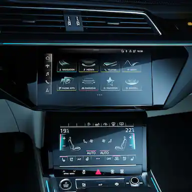 Audi e-tron infotainment