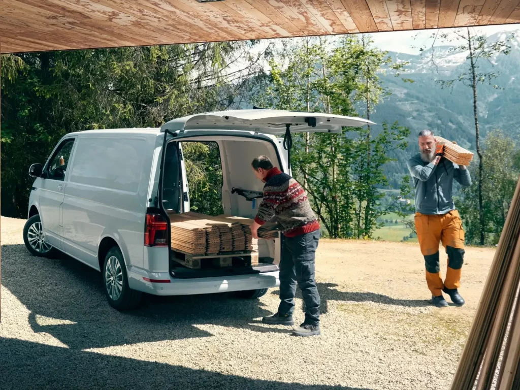 Volkswagen Transporter laadvermogen