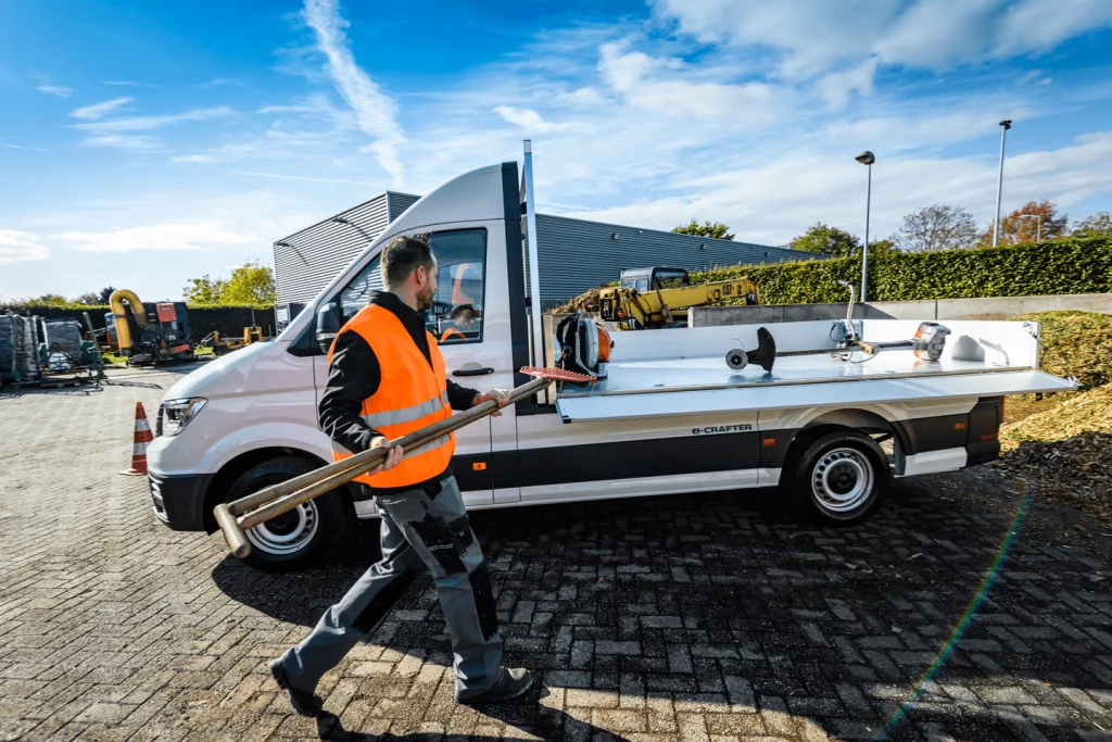 Volkswagen e-Crafter pickup