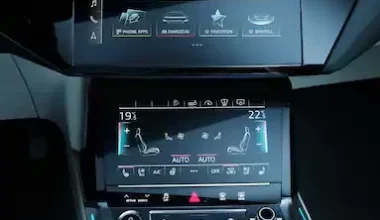 Audi e-tron infotainment