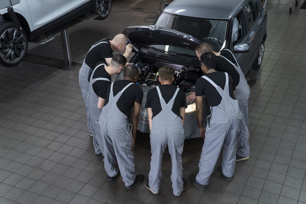 Skoda onderhoudsbeurt